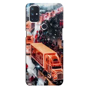 Чехлы на Новый Год OnePlus Nord N10 5G (Кока Кола)