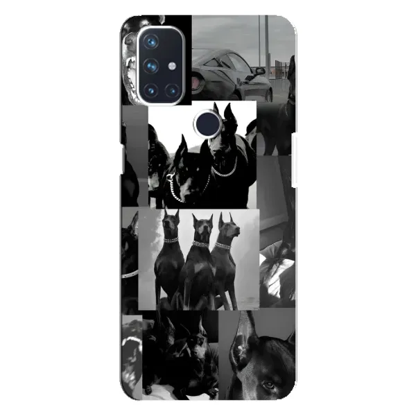 Чехол с рисунком «Коллаж Доберман» для OnePlus Nord N10 5G Чехол с рисунком «Коллаж Доберман» для OnePlus Nord N10 5G