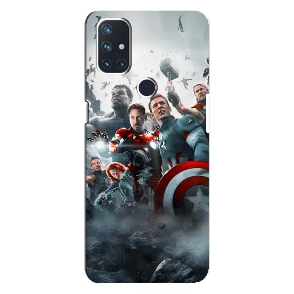 Чехол с рисунком «Команда марвел» для OnePlus Nord N10 5G