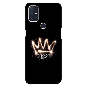 Чехол (Корона на чёрном фоне) для ВанПлас Норд Н10 (5G) (Корона)