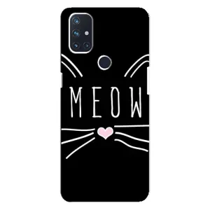 Бампер с изображением Котиков для ВанПлас Норд Н10 (5G) (КОТИК MEOW)