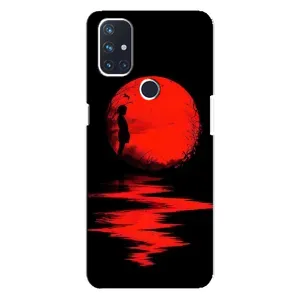 Летний Чехол на OnePlus Nord N10 5G (Красный Закат)