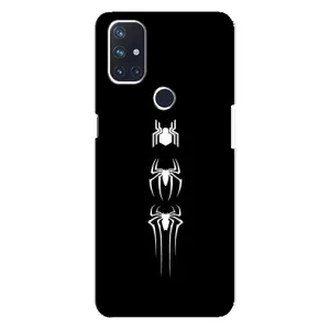 Чехол Супергерой Человека Паука на OnePlus Nord N10 5G (Лого паука)