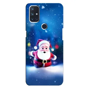 Чехлы на Новый Год OnePlus Nord N10 5G (Маленький Дед Мороз)