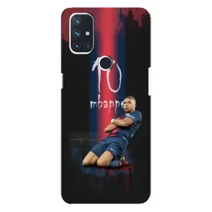 Чехол (TPU) с Футболистом на OnePlus Nord N10 5G (MBAPPE 10)