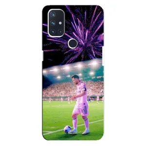 Чехлы Лео Месси в Майами на OnePlus Nord N10 5G (Месси в Майами)