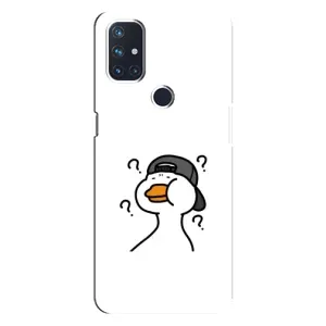 Бампер с принтом Мемы для OnePlus Nord N10 5G (Непонимание)