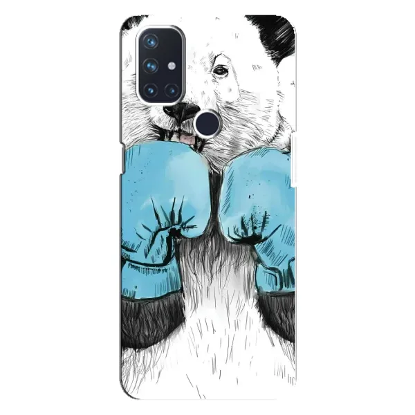 Чехол с рисунком «Панда боксер» для OnePlus Nord N10 5G Чехол с рисунком «Панда боксер» для OnePlus Nord N10 5G