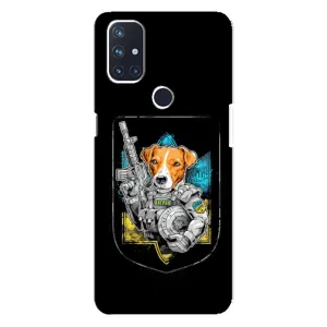 Чехол с принтом для OnePlus Nord N10 5G (Патрон Воин)