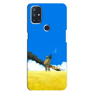 Чехлы на военную тематику для OnePlus Nord N10 5G (Попадание)