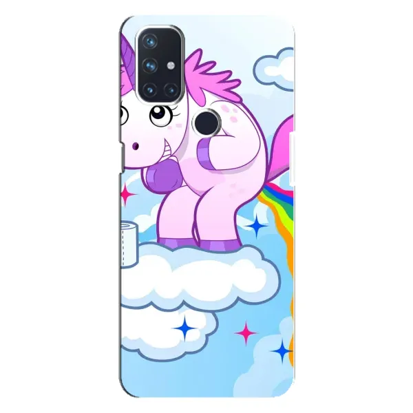 Чехол с рисунком «Радуга единорожка» для OnePlus Nord N10 5G Чехол с рисунком «Радуга единорожка» для OnePlus Nord N10 5G