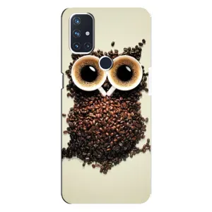 Чехлы с принтом СОВЫ для OnePlus Nord N10 5G (Сова с зерен кофе)