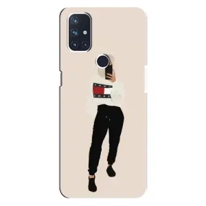 Силиконовый Чехол на OnePlus Nord N10 5G с картинкой Стильных Девушек (Стильная)
