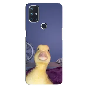Бампер с принтом Мемы для OnePlus Nord N10 5G (Утка)