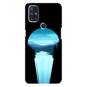 Летний Чехол на OnePlus Nord N10 5G (Синий Водопад)