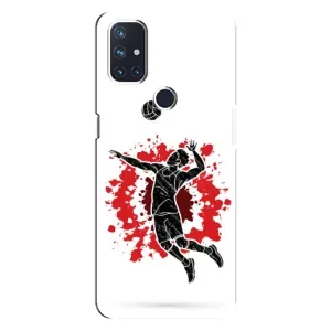 Чехлы с принтом Спортивная тематика для OnePlus Nord N10 5G (Волейболист)