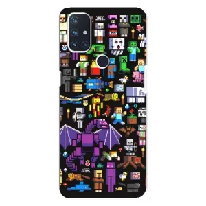 Чохол майнкрафт для OnePlus Nord N10 5G (Усі персонажі)
