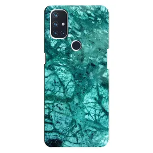 Чехлы с тематикой "Мрамор" на ВанПлас Норд Н10 (5G) (Зеленый мрамор)