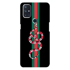 Чехлы Бренд GUCCI для OnePlus Nord N10 5G (Змей Гуччи)
