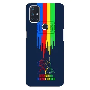 Чохол (TPU) з картинкою "Лого Пабг" на ВанПлас Норд Н100 (Арт Пабг)