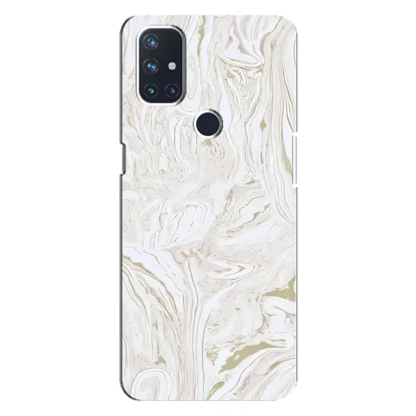 Чехол с рисунком «белый мрамор» для OnePlus Nord N100 Чехол с рисунком «белый мрамор» для OnePlus Nord N100