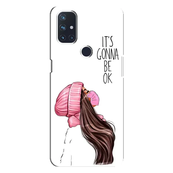 Чехол с рисунком «Девушка в маске» для OnePlus Nord N100 Чехол с рисунком «Девушка в маске» для OnePlus Nord N100