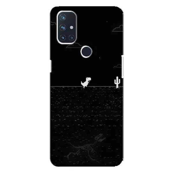 Чехол с рисунком «Динозаврик» для OnePlus Nord N100 Чехол с рисунком «Динозаврик» для OnePlus Nord N100