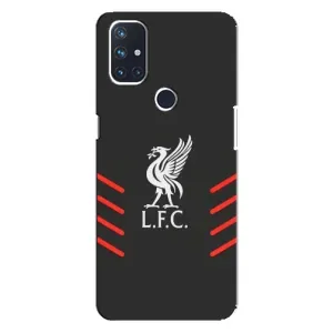 Силиконовые Чехлы принт Футбол на OnePlus Nord N100 (Эмблема Liverpool)