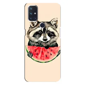 Силіконовий Чохол з Энотами на OnePlus Nord N100 (Єнот)