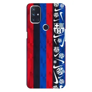 Чехол для OnePlus Nord N100 (Барселона) (Фанат Барсы)