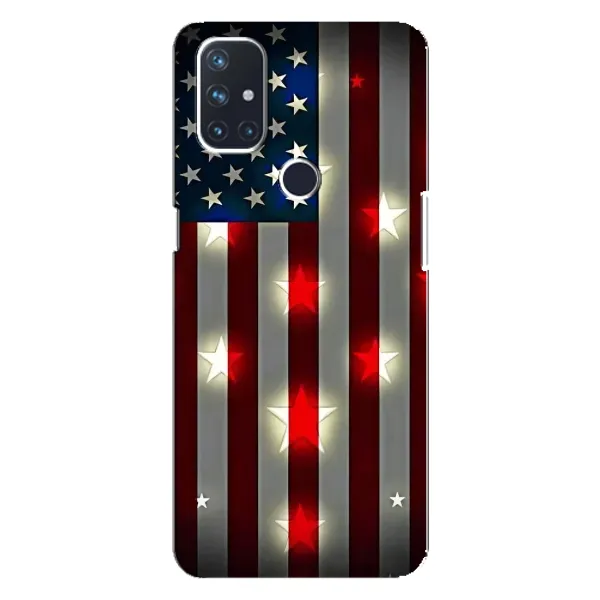 Чехол с рисунком «Флаг США 2» для OnePlus Nord N100 Чехол с рисунком «Флаг США 2» для OnePlus Nord N100