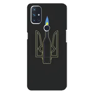 Чехол с картинкой (Патриотический ГЕРБ) на OnePlus Nord N100 (Герб - Молотова)