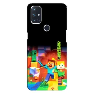 Чохли для OnePlus Nord N100 (Персонажі МайнКрафт) (Герой Майнкрафт)