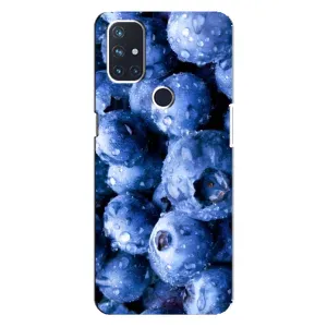 Чехол с изображением вкусной еды для OnePlus Nord N100 (Голубика)
