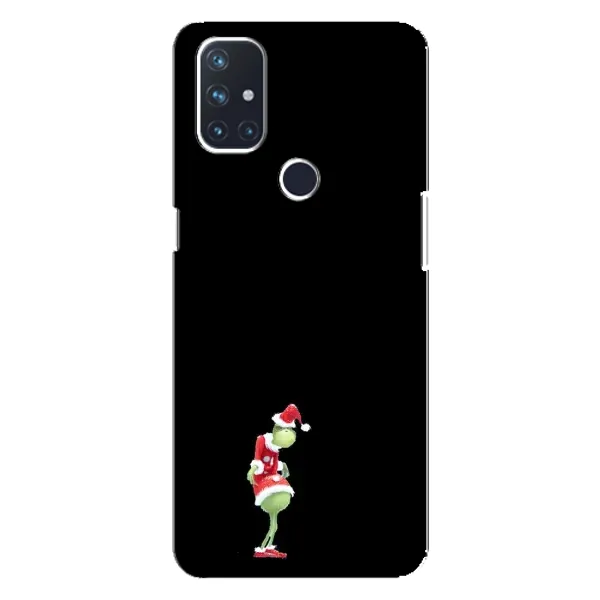 Чехол с рисунком «Гринч на чорном» для OnePlus Nord N100 Чехол с рисунком «Гринч на чорном» для OnePlus Nord N100