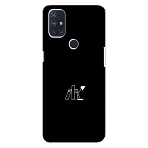 Чехол с картинками на черном фоне для OnePlus Nord N100 (Книжки)
