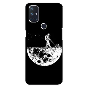 Силіконовый Чохол з принтом "Космонавти" на OnePlus Nord N100 (Космонавт)