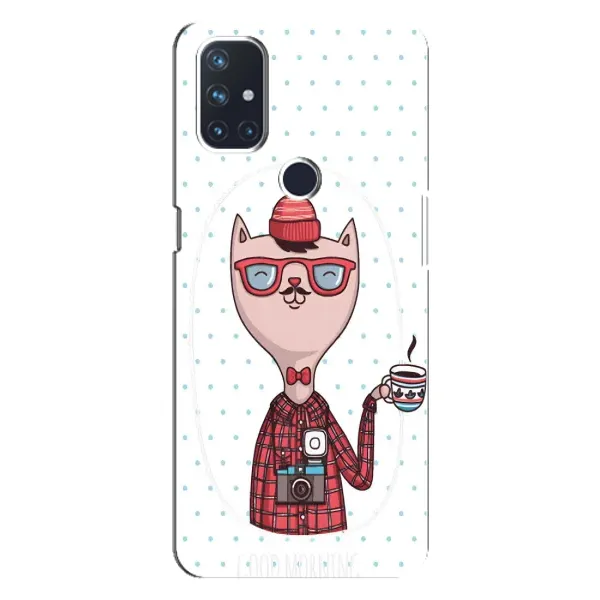 Чехол с рисунком «Кот аристократ» для OnePlus Nord N100