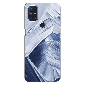 Чехлы со смыслом для OnePlus Nord N100 (Краски мазки)