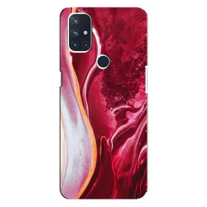 Чохли з тематикою "Мрамор" на ВанПлас Норд Н100 (Червоний мрамор)