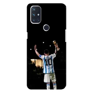 Чехлы Лео Месси Аргентина для OnePlus Nord N100 (Лео Чемпион)