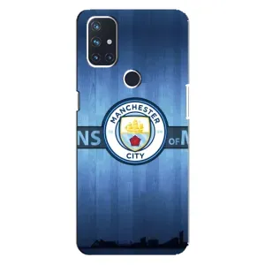 Силиконовые Чехлы принт Футбол на OnePlus Nord N100 (ManCity)