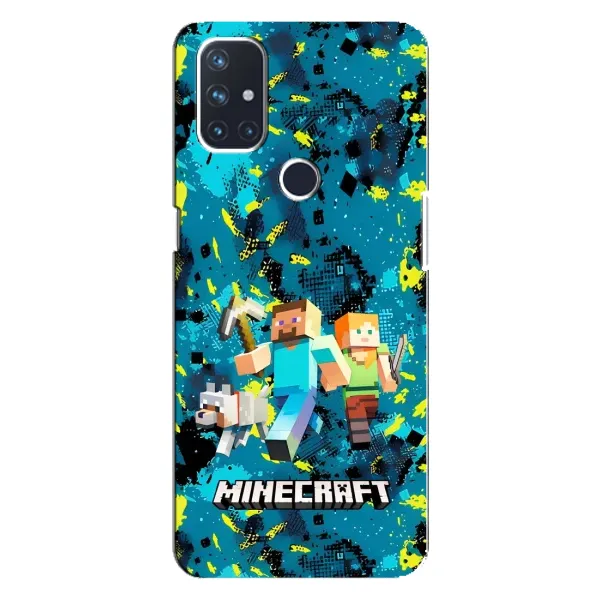 Чехол с рисунком «Майнкрафт» для OnePlus Nord N100 Чехол с рисунком «Майнкрафт» для OnePlus Nord N100