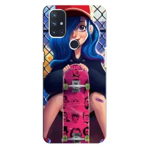 Чохол з картинкою Модні Дівчата OnePlus Nord N100 (Модна Дівчинка)