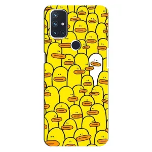 Силіконовий бампер з картинкою звірів для OnePlus Nord N100 (Особливий)