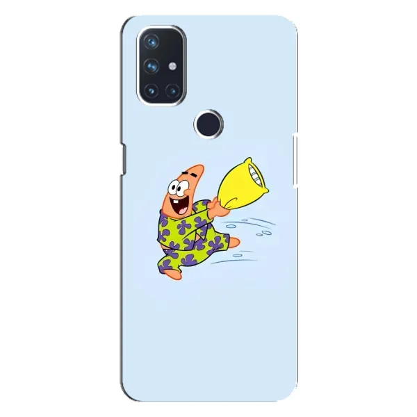 Чехол с рисунком «Патрик с подушкой» для OnePlus Nord N100 Чехол с рисунком «Патрик с подушкой» для OnePlus Nord N100
