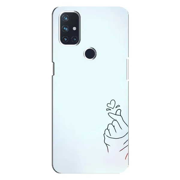 Чехол с рисунком «Сердце на голубом» для OnePlus Nord N100 Чехол с рисунком «Сердце на голубом» для OnePlus Nord N100