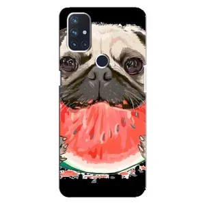 Чохол (ТПУ) Милі песики для OnePlus Nord N100 (Смішний Мопс)
