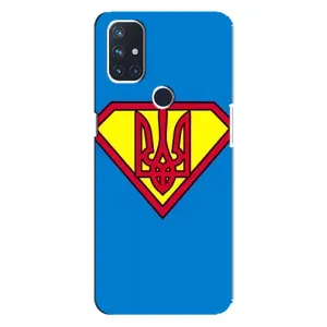 Чехол с картинкой (Патриотический ГЕРБ) на OnePlus Nord N100 (Super - Герб)