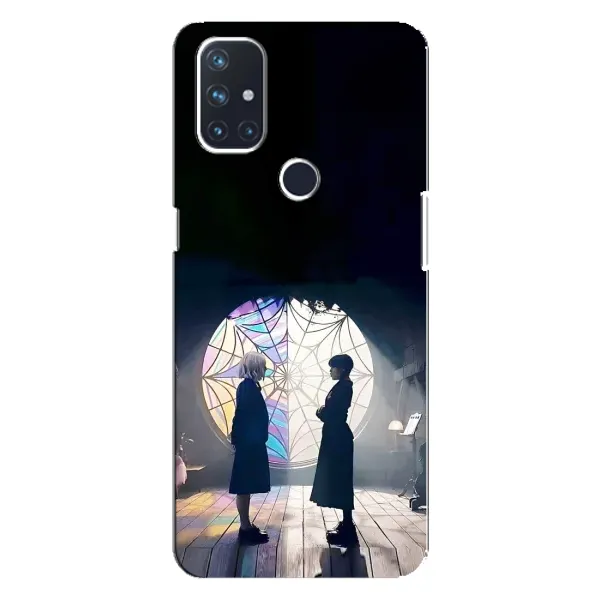 Чехол с рисунком «Уэнсдей и Энди» для OnePlus Nord N100 Чехол с рисунком «Уэнсдей и Энди» для OnePlus Nord N100